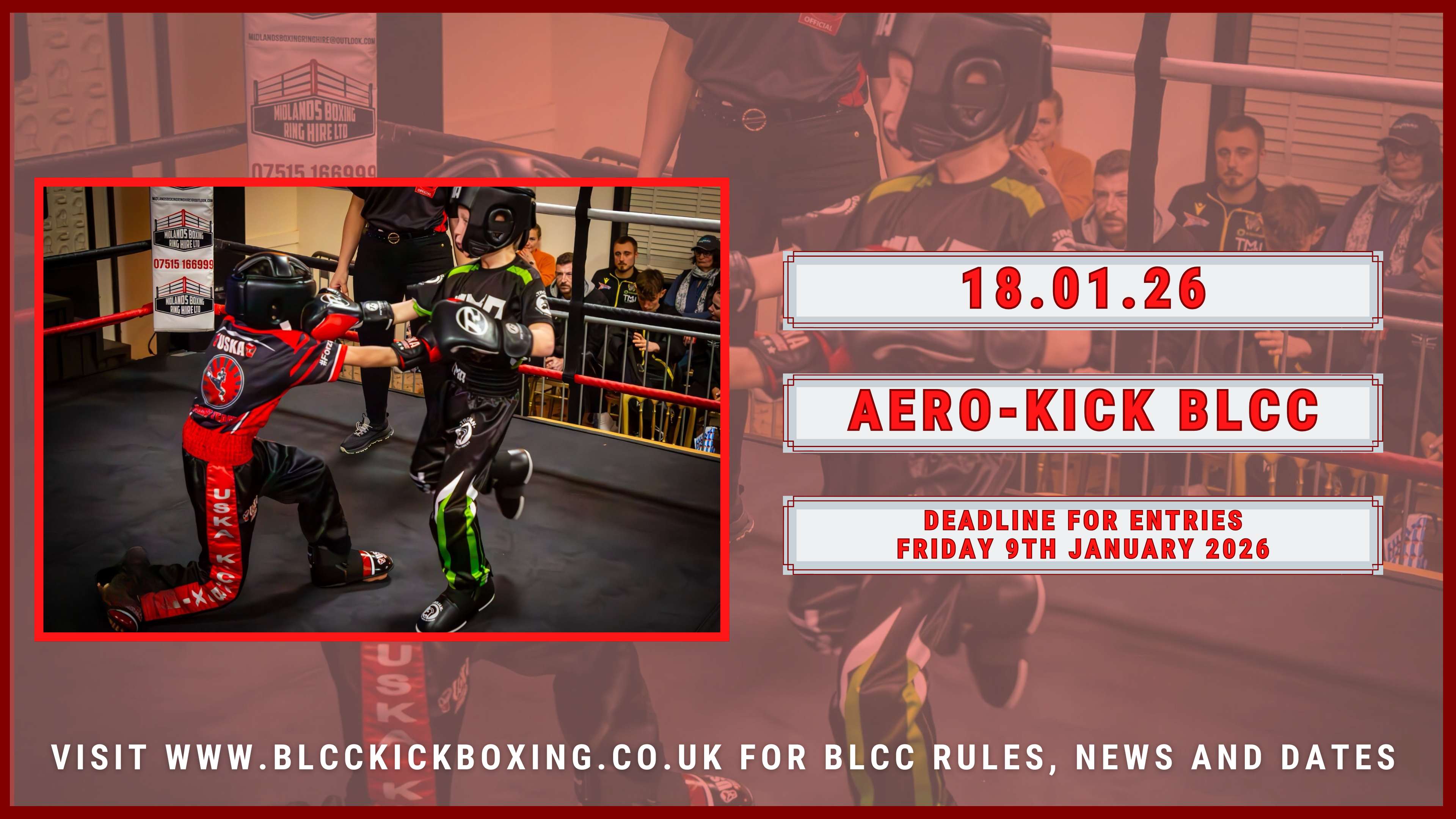 AERO-KICK BLCC EVENT - BIRMINGHAM - JANUARY 2026